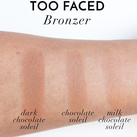 TOO FACED Chocolate Soleil BRONZER NIB full size Longwear Matte - Picture 3 of 7
